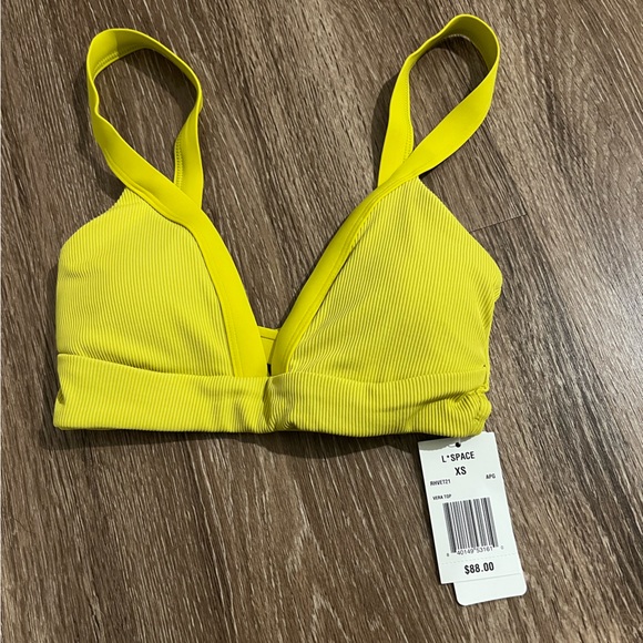 NEW L*SPACE Apple Green Bikini Set - Picture 3 of 10